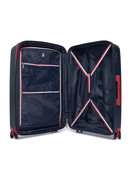 Beverly Hills Polo Club Střední kufr Beverly Hills Polo Club CEOWB-BHPC-WAL-005-M Tmavomodrá
