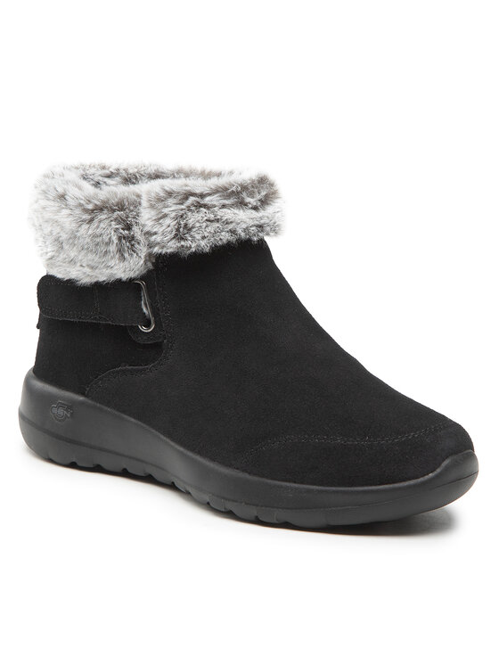 Skechers Μποτάκια Skechers On-The-Go Joy 144041/BKGY Μαύρο