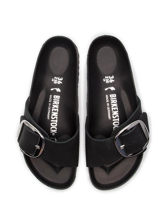 Birkenstock Шльопанці Birkenstock Madrid Big Buckle 1006523 Чорний
