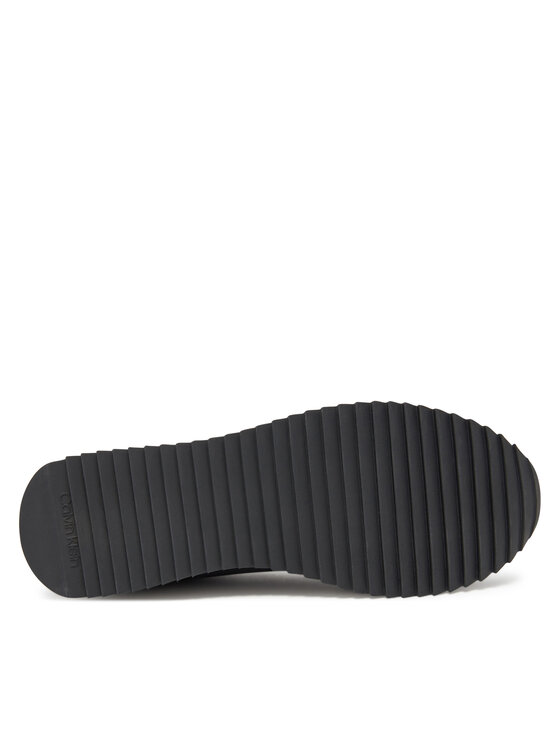 Calvin Klein Jeans Laisvalaikio batai Calvin Klein Jeans Runner Laceup Mg Nylon Mix YW0YW01828 Juoda