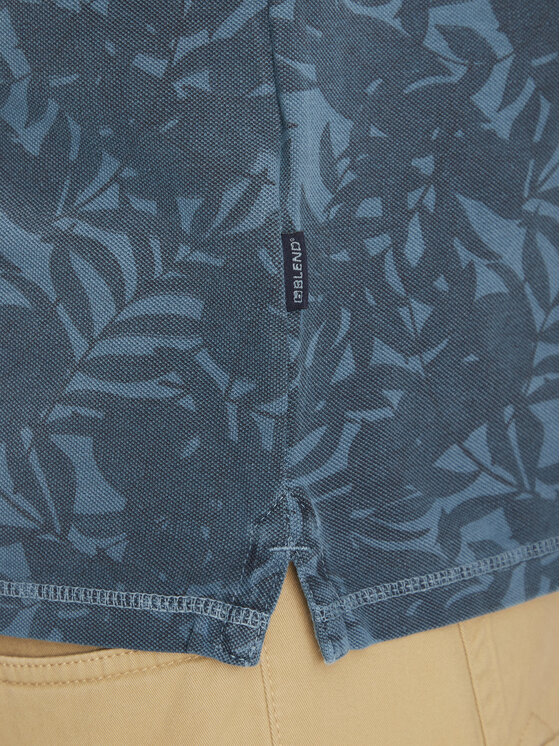 Blend Blend Polo marškinėliai 20718251 Mėlyna Regular Fit