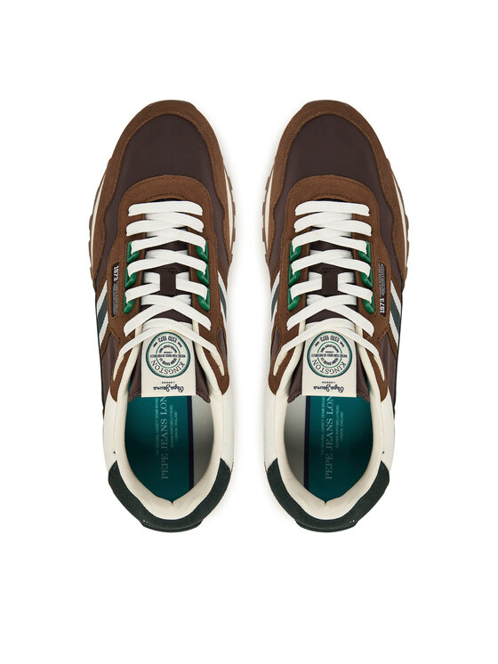 Pepe Jeans Снікерcи Pepe Jeans Kingston College M PMS400010 Коричневий