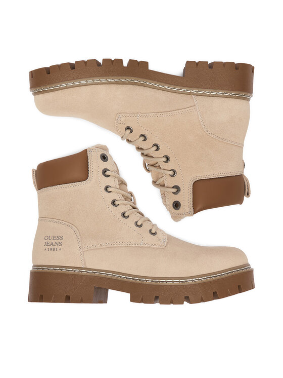 Guess Jeans Черевики Guess Jeans EO-V12-1303 Бежевий