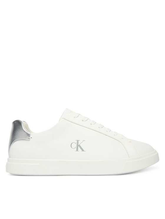 Calvin Klein Superge Calvin Klein Low Pro Cups Laceup Lth Met HW0HW02846 Bela