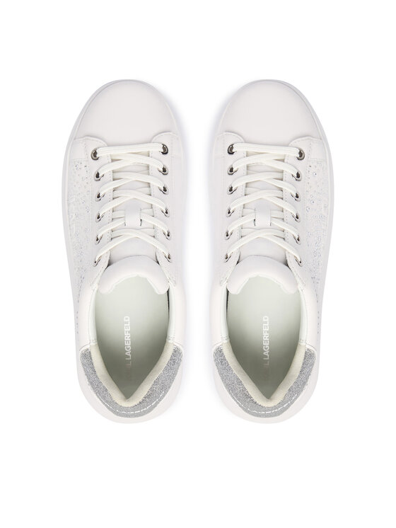 KARL LAGERFELD Sneakersy KARL LAGERFELD Kapri KL62556 Bílá
