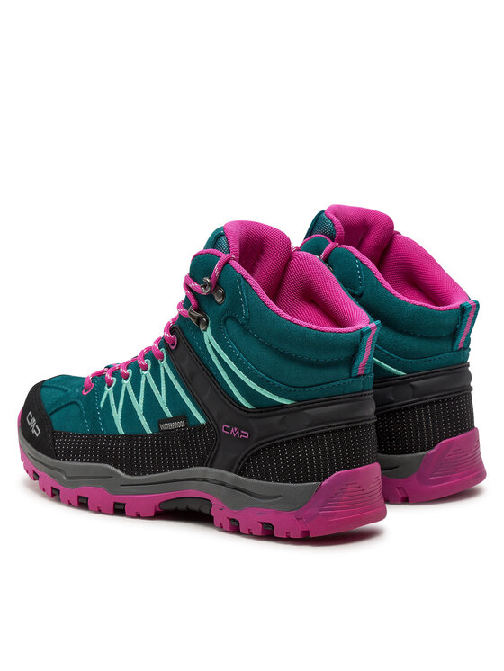 CMP Trekingová obuv CMP Rigel Mid Trekking Shoes Wp 3Q12944J Tyrkysová