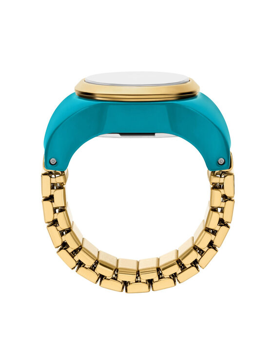 Fossil Hodinky Fossil Watch Ring ES5415 Modrá