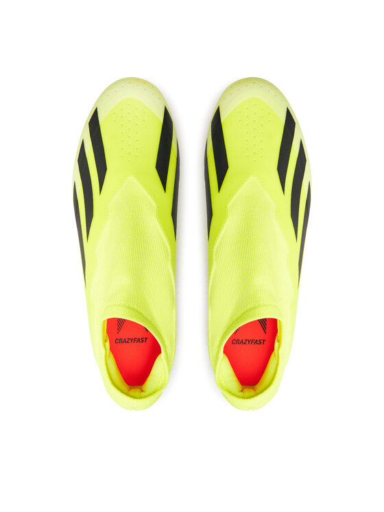 adidas Futbalové topánky adidas X Crazyfast League Laceless IG0622 Žltá