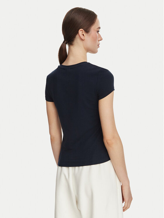 Guess Guess Футболка V6YI24 K4787 Cиній Slim Fit