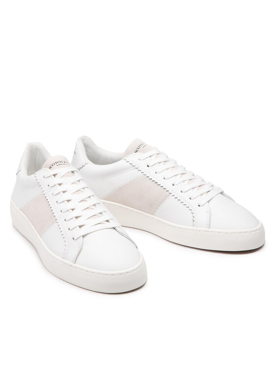 Scotch & Soda Sneakers Scotch & Soda Plakka 2.0 24831044 Alb