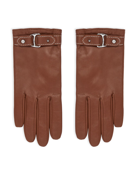 LAUREN RALPH LAUREN Rukavice LAUREN RALPH LAUREN 454P23590002 Hnědá