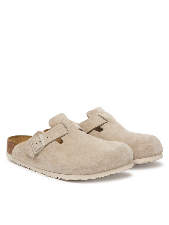 Birkenstock Klapki Birkenstock Boston 1031623 Beżowy