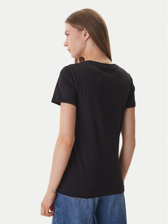 DKNY DKNY Camiseta DJ6T1749 Negro Regular Fit