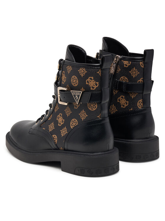 Guess Bakancs Guess FLFFEI ELE10 Fekete