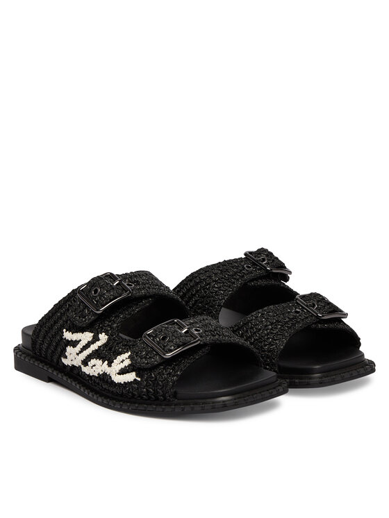 KARL LAGERFELD Шльопанці KARL LAGERFELD Kleo KL81326 Чорний
