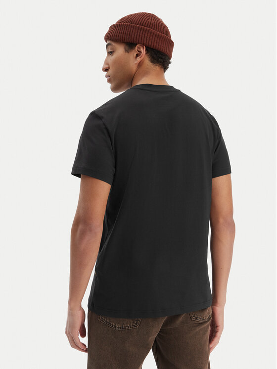 G-Star Raw G-Star Raw Camiseta Text Chest D25968-C506 Negro Regular Fit