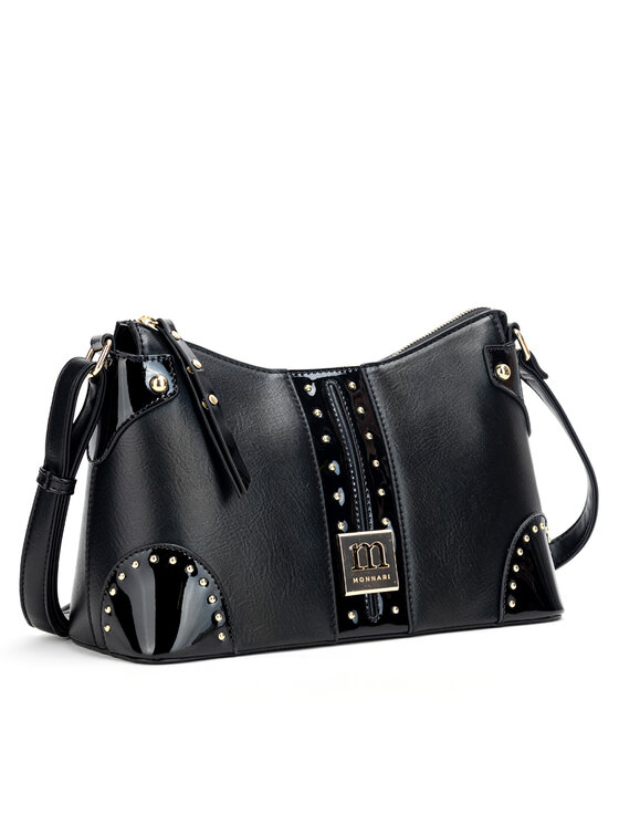 Monnari Kabelka Monnari TORIMP0-24Z-BAG5960-K020D000-R00 Čierna