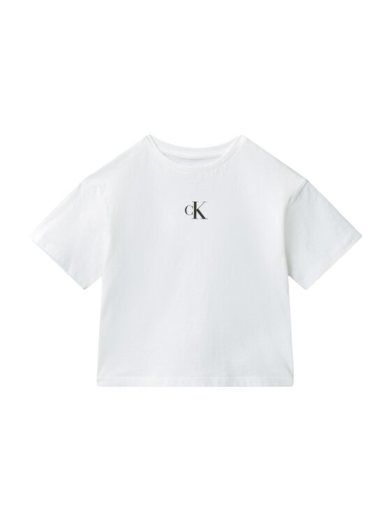 Calvin Klein Jeans Calvin Klein Jeans Camiseta LVCKSJA16G Blanco Boxy Fit