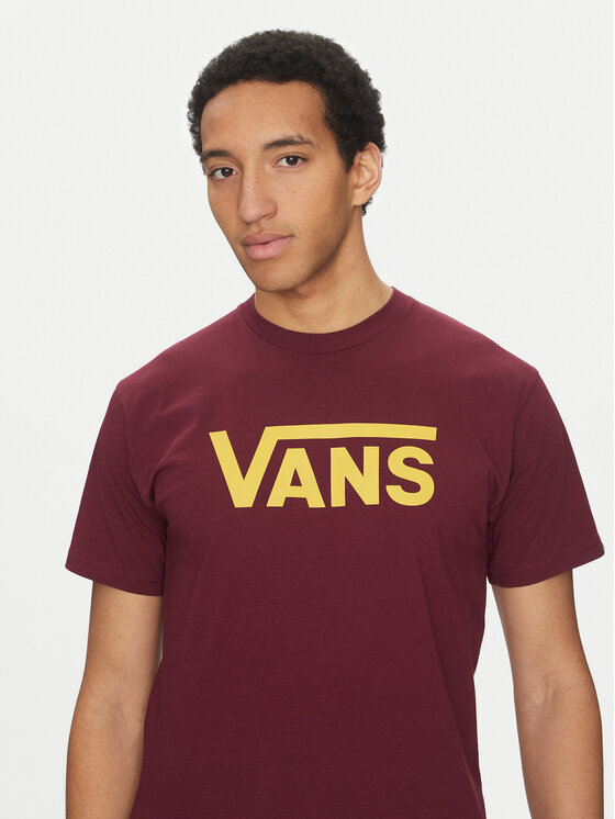 Vans Vans T-shirt Classic VN000GGG Tamnocrvena Regular Fit