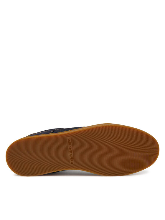 KARL LAGERFELD Sneakersy KARL LAGERFELD Kandidate KL63814 DAA Granatowy