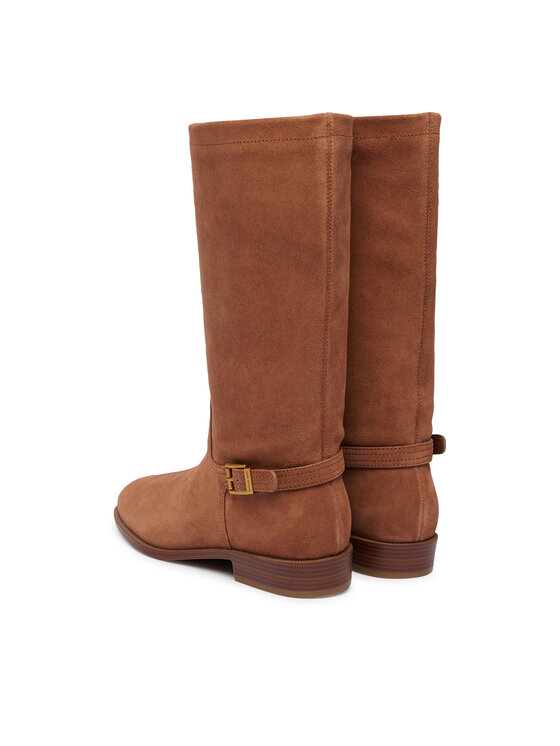 MICHAEL Michael Kors Kozačky MICHAEL Michael Kors Harleigh Mid 40F6HRMB5S Hnědá