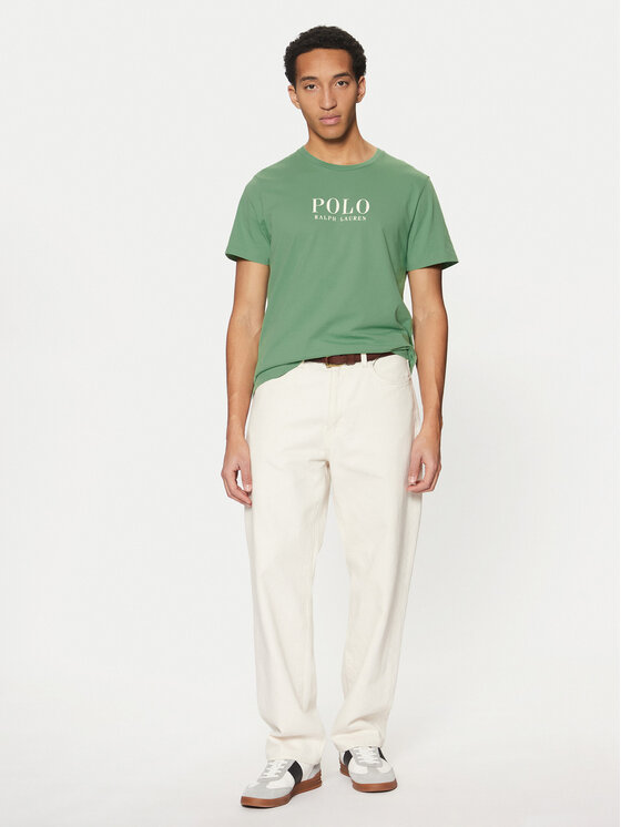 Polo Ralph Lauren Polo Ralph Lauren T-shirt 714899613017 Zelena Regular Fit