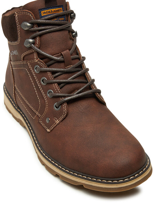 Jack & Jones Черевики Jack & Jones Stratford 12257762 Коричневий