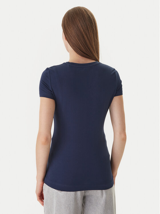 Guess Guess Футболка W5GI04 J1314 Cиній Slim Fit