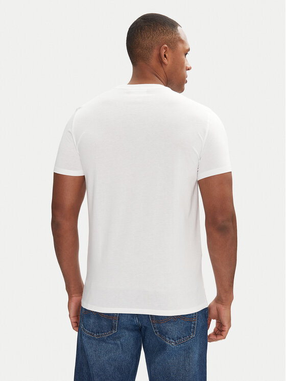 Lacoste Lacoste Футболка TH6709 Білий Regular Fit