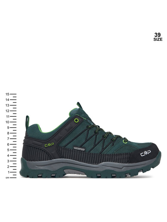 CMP Trekkingi CMP Rigel Low Wp 3Q13244J Zielony ciemny