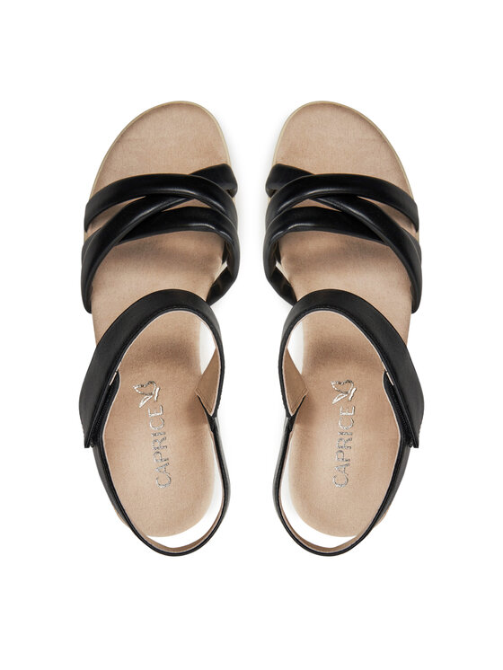 Caprice Sandály Caprice 9-28709-42 Černá