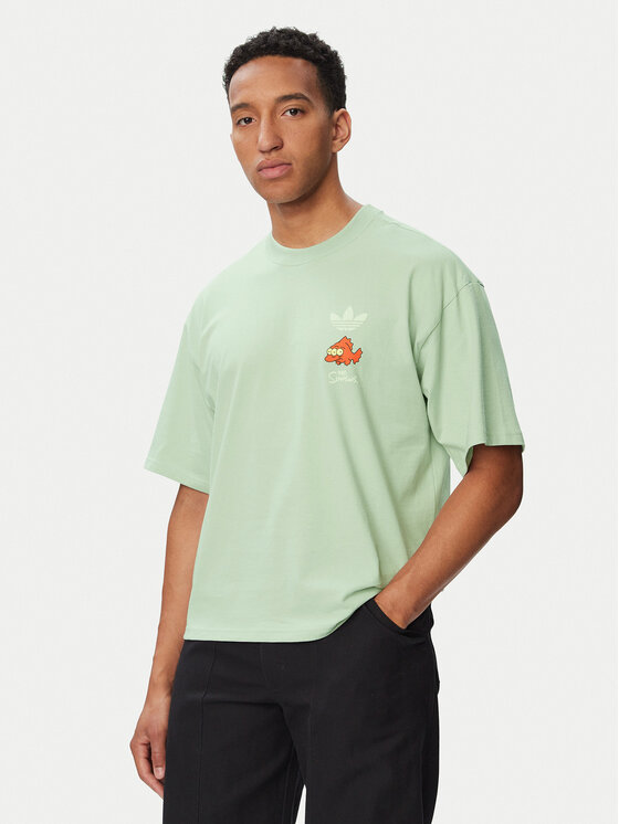 adidas adidas Camiseta Blinky Graphic LG5062 Verde Oversize