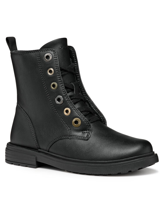 Geox Členková obuv Geox J Eclair J569QP 000BC C9999 M Čierna