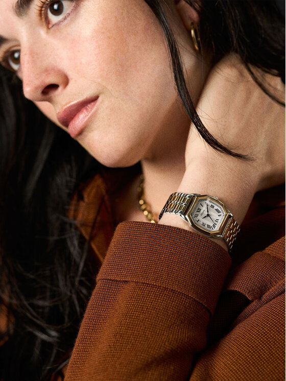 Fossil Pulkstenis Fossil Harlow ES5362 Zelta
