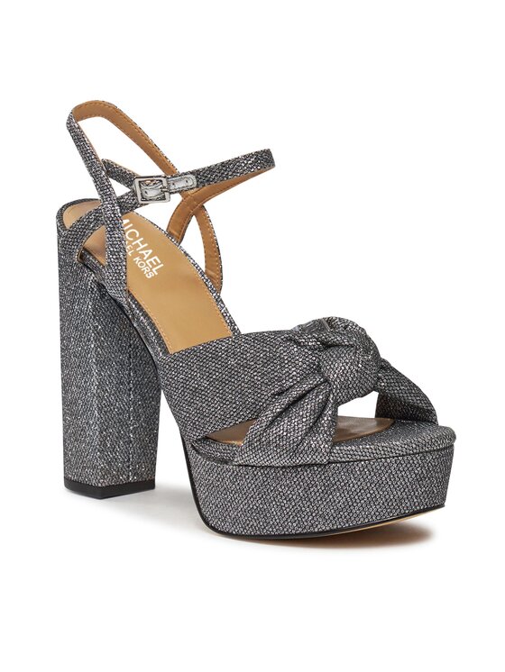 MICHAEL Michael Kors Basutės MICHAEL Michael Kors Josie Platform 40H3JOHS1D Sidabrinė