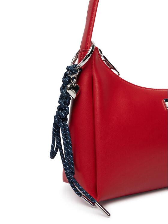 Tommy Jeans Borsetta Tommy Jeans Tjw City Charm Shoulder Bag AW0AW18458 Rosso