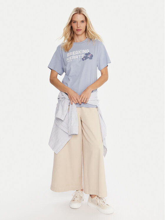 Roxy Roxy Camiseta Hangloose The Sky ERJZT06020 Azul Regular Fit