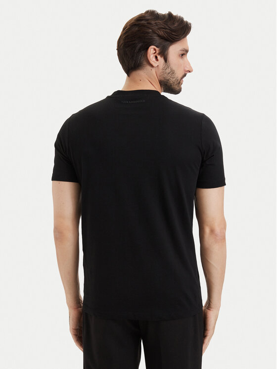 KARL LAGERFELD KARL LAGERFELD Camiseta 755026 563224 Negro Regular Fit