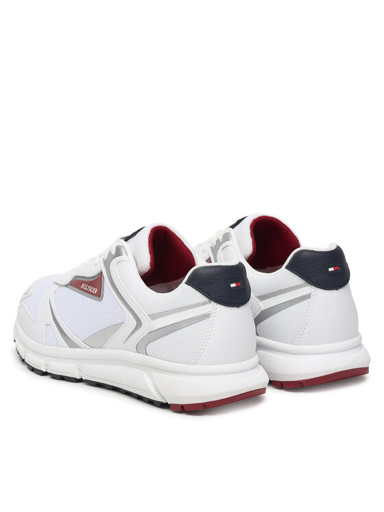 Tommy Hilfiger Laisvalaikio batai Tommy Hilfiger Yukon Mix FM0FM05833 Balta