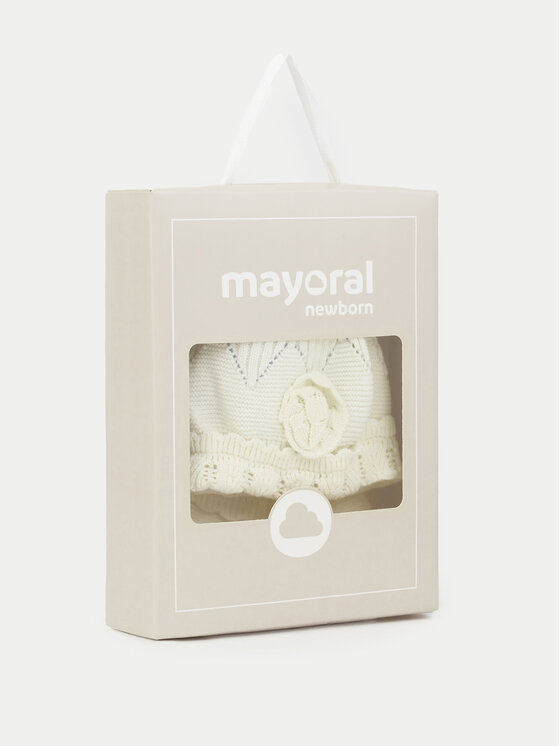 Mayoral Sada čepice a šál Mayoral 9767 Écru
