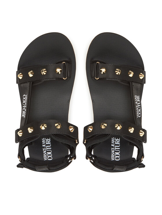 Versace Jeans Couture Sandales Versace Jeans Couture 78YA3S7C Melns