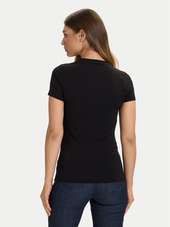 Guess Guess Camiseta W5BI15 J1314 Negro Slim Fit
