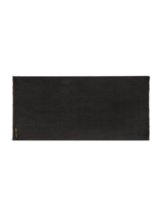 Tommy Hilfiger Fular Tommy Hilfiger Signature Hijab AW0AW11143 Negru