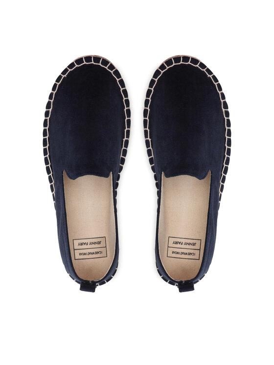 Jenny Fairy Espadrilky Jenny Fairy HZF081-01ECO Tmavomodrá
