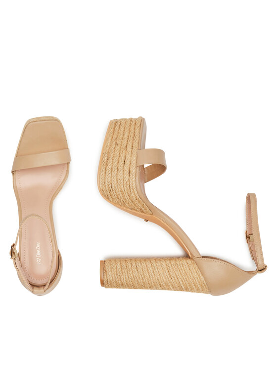 DeeZee Espadrilky DeeZee GLDNAZ-1 Béžová