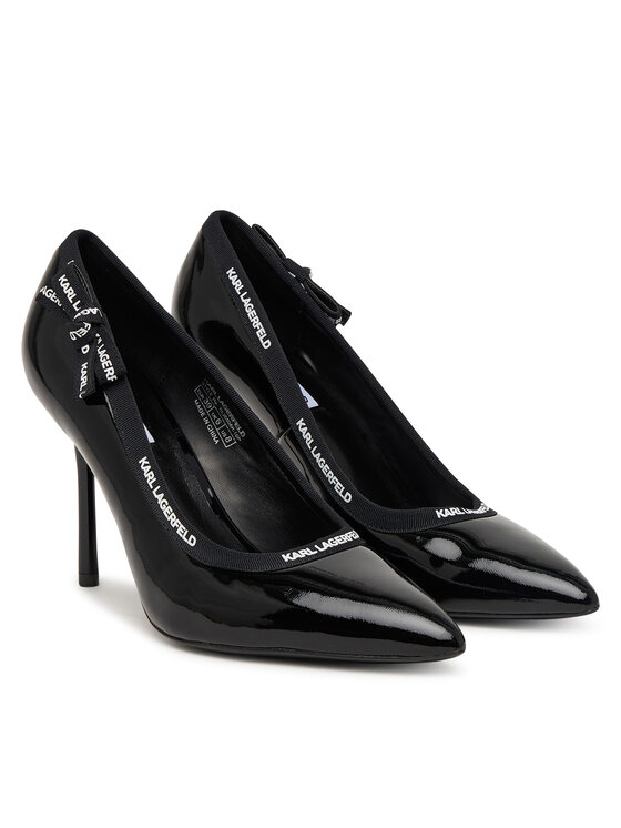 KARL LAGERFELD Туфлі на шпильці KARL LAGERFELD KL30908R Чорний