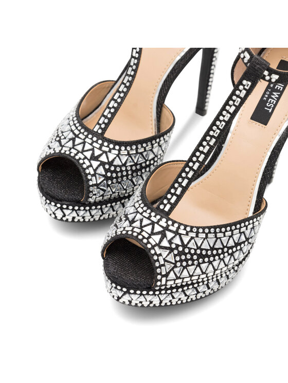 Nine West Sandale Nine West NISA SY015-1NW Crna