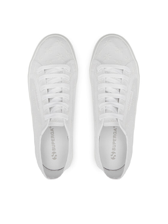 Superga Tenisenes Superga Flower Sangallo 2740 S2148KW Balts
