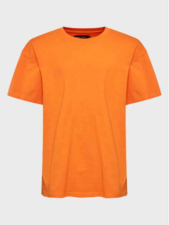 Night Addict Night Addict T-shirt MTS-NA149CROSSF Narančasta Relaxed Fit