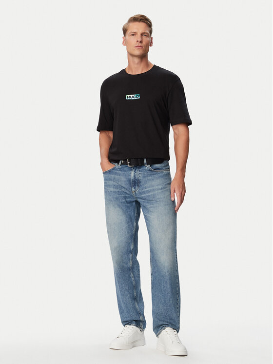 HUGO HUGO Camiseta 50570323 Negro Regular Fit